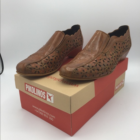 Pikolinos Wedge Leather Shoe - Picture 5 of 7